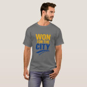 WON FOR THE CITY Bold Sports Victory – T-Shirt (Voorkant volledig)