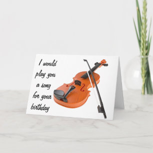 WON PLAY A SONG ]**40th BIRTHDAY CARD** HUMOR Kaart