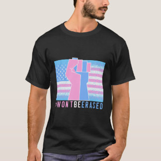 WonBeRased wordt niet gewist Transgender PRI T-shirt