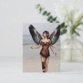 Wond Angel Briefkaart (Staand voorkant)