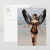 Wond Angel Briefkaart (Voorkant / Achterkant)