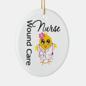 Wond Care Nurse Chick Keramisch Ornament (Rechts)