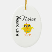 Wond Care Nurse Chick v1 Keramisch Ornament (Voorkant)