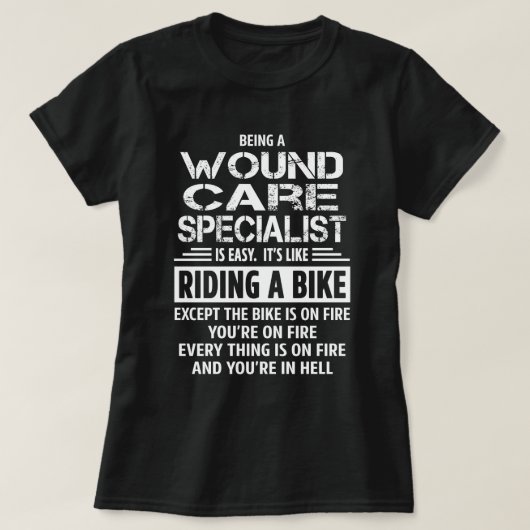 Wond Care Specialist T-shirt (Design voorkant)