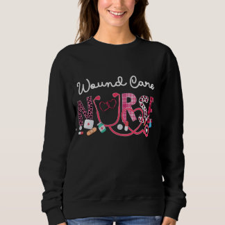 Wond Care verpleegster Leopard Pset Love Heart Ste Trui