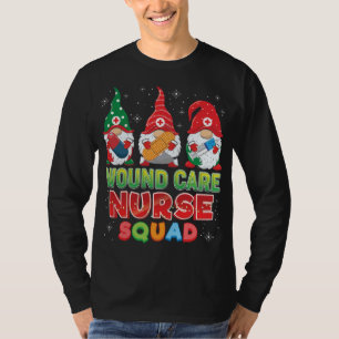Wond Care Zurse Squad Kerstgnomen Ugly Sweat T-shirt