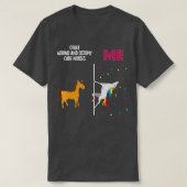 Wond Ostomy Care verpleegster Unicorn anderen T-shirt (Design voorkant)