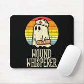 Wond Whisperer Ghost Nurse Boo Halloween Nursing Muismat (Met muis)