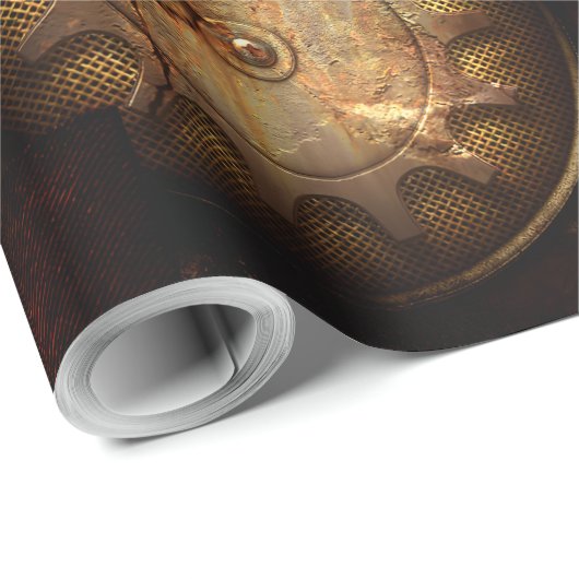Wondeful steampunk-ontwerp cadeaupapier (Rol Hoek)