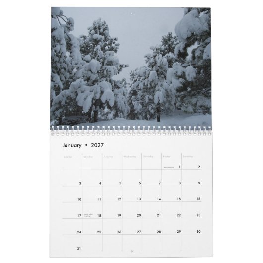 Wonder-agenda 2014 van de Natuur Kalender (Jan 2027)