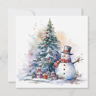 "Wonder and Whimsy: Kerstmagie ontdekken" Notitiekaartje
