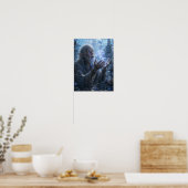 Wonder / Aquariumverzorger / Ocean Dome Poster (Keuken)