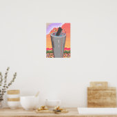 Wonder boven op de schoorsteen. poster (Keuken)