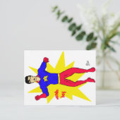 Wonder Boy Briefkaart (Staand voorkant)
