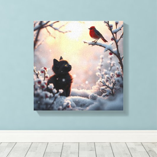 Wonder Canvas Afdruk (Insitu (Houten vloer))