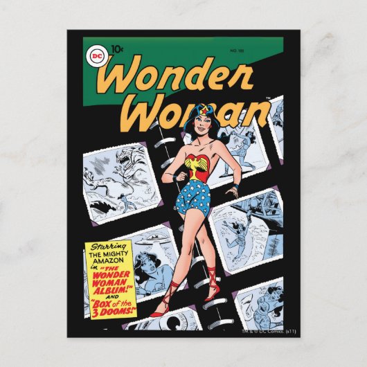 Wonder-damesdoos van 3 Dooms Briefkaart (Voorkant)