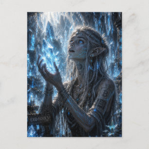 Wonder / Donkere Elf / Kristallen Grotten Briefkaart
