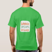 Wonder Dream Discover T-shirt (Achterkant)