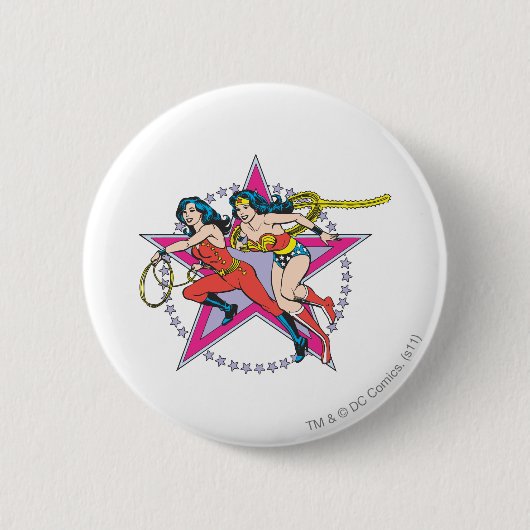 Wonder Girls Ronde Button 5,7 Cm (Voorkant)