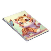 Wonder in de ogen van een kitten notitieboek (Rechterzijde)