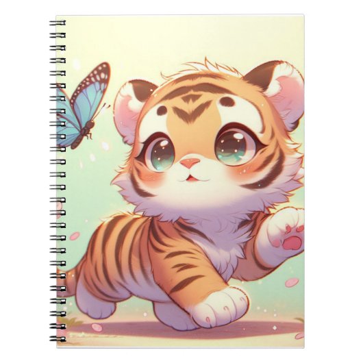 Wonder in de ogen van een kitten notitieboek (Voorkant)