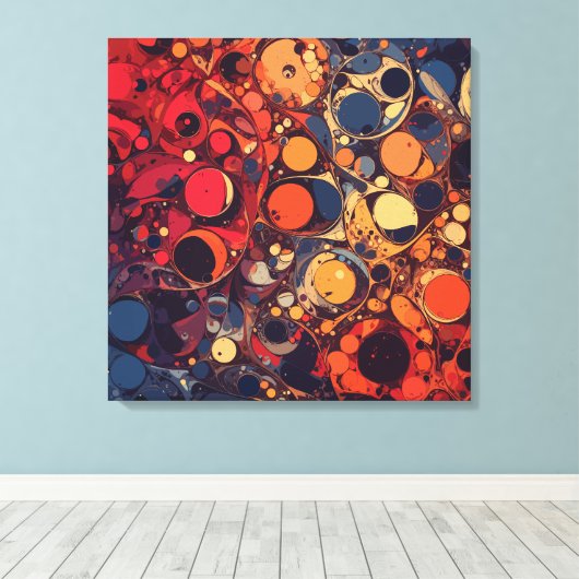 Wonder in Progress van de natuur Canvas Afdruk (Insitu (Houten vloer))