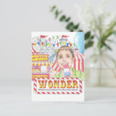 Wonder Inspirerend Briefkaart (Staand voorkant)