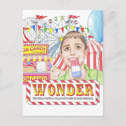 Wonder Inspirerend Briefkaart (Voorkant)