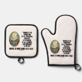 Wonder is de stichting van de filosofie van Montai Ovenwant & Pannenlap Set (Voorkant)