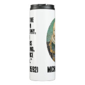 Wonder is de stichting van de filosofie van Montai Thermosbeker (Achterkant)