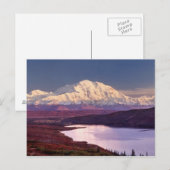 Wonder Lake en Mt. Denali bij zonsopgang in Briefkaart (Voorkant / Achterkant)