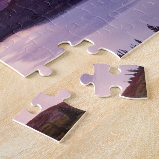 Wonder Lake en Mt. Denali bij zonsopgang in Legpuzzel (Zijkant)