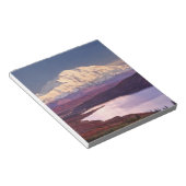 Wonder Lake en Mt. Denali bij zonsopgang in Notitieblok (Schuin)