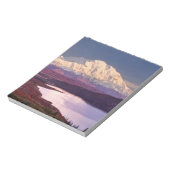 Wonder Lake en Mt. Denali bij zonsopgang in Notitieblok (Linkerzijde)