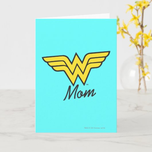 Wonder Mam Classic Kaart (Gele Bloem)