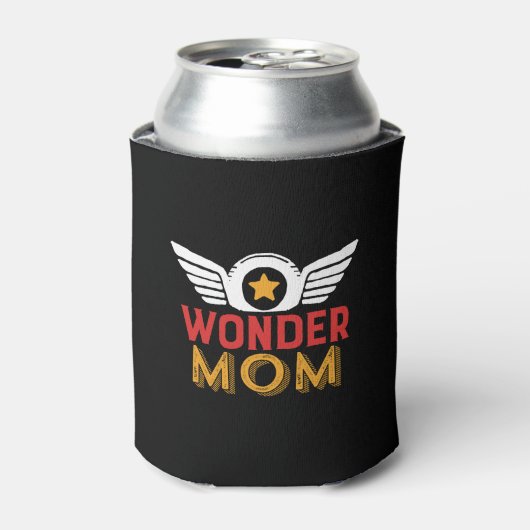 Wonder Mam Moederdag Gift Favorite Superheld Blikjeskoeler (Blikje Voorkant)