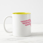 Wonder Mam Pink Tweekleurige Koffiemok (Links)