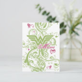 Wonder Mam Swirls Briefkaart (Staand voorkant)