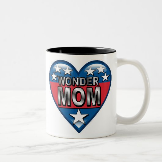 Wonder Mam Tweekleurige Koffiemok (Rechts)