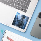 Wonder / Mechanicien / Energiecentrale Sticker (Laptop met iPhone)