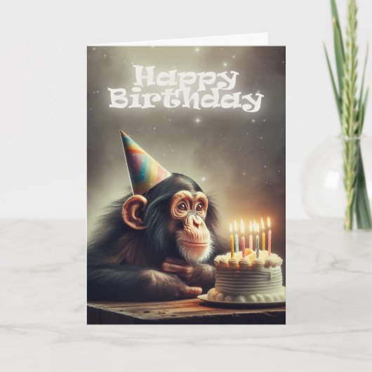 Wonder Monkey Kaart (Voorkant)