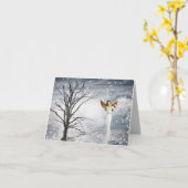 Wonder of Jesus Christmas Wenskaart Kaart (Gele Bloem)