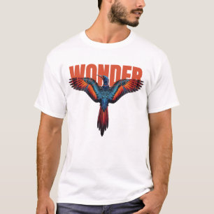 WONDER Paradise Bird – Exotische vogelkunst T-shirt