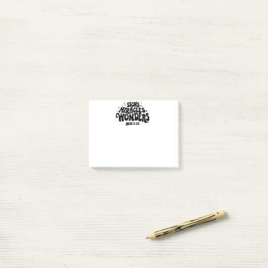 wonder post-it® notes (Op bureau)