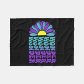 Wonder Preventie Bewustzijn Suower Design Fleece Deken (Voorkant (Horizontaal))