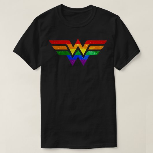 Wonder Pride Gay T-shirt (Design voorkant)