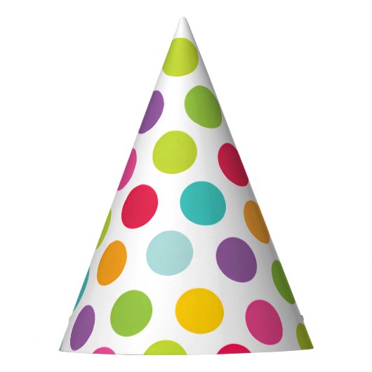 Wonder Stippen Party Pet Feesthoedjes (Voorkant)