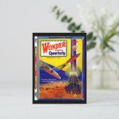 Wonder Stories Quarterly v03 n04 (1932-Su.Stellar) Briefkaart (Staand voorkant)