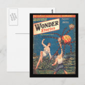 Wonder Stories v02 n04 (1930-09.Stellar)_Pulp Art Briefkaart (Voorkant / Achterkant)