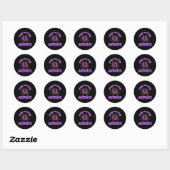 Wonder Twin Powers activeren identieke en fraterna Ronde Sticker (Vel)